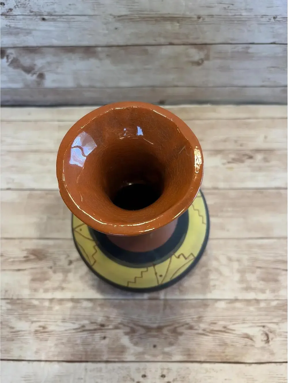 Ute Mt. Tribe A.J. Taylor Native American Handcrafted Vase